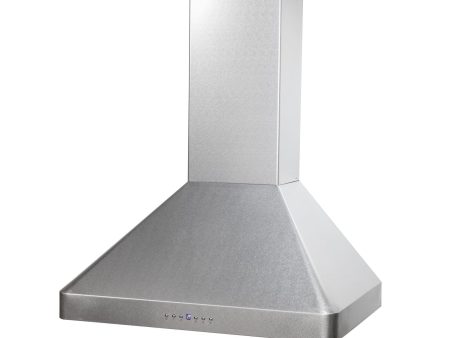 ZLINE Wall Mount Range Hood in DuraSnow Stainless Steel (8KF2S) For Sale