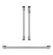 Café™ 2 French-Door Handles; 1 - 30  Handle; - Brushed Stainless Online Sale