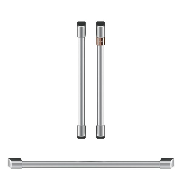 Café™ 2 French-Door Handles; 1 - 30  Handle; - Brushed Stainless Online Sale