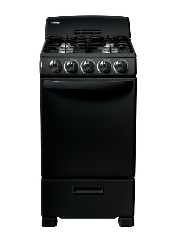 Danby 20  Wide Gas Range in Black Online Hot Sale