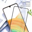 AMORUS 2Pcs For Samsung Galaxy A24 4G Silk Printing Phone Full Screen Protector Full Glue Tempered Glass Film Discount