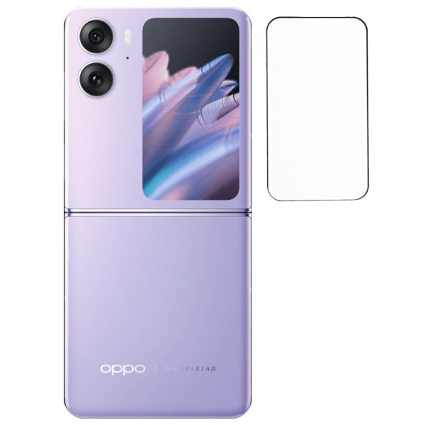 For Oppo Find N2 Flip 5G Rear Small Screen Protector Tempered Glass 3D Curved Full Cover Screen Film Online