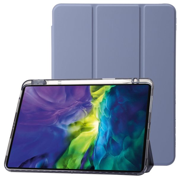 Tablet Case for iPad Pro 11 (2018)   (2020)   (2021)   (2022)   iPad Air (2020)   (2022)   iPad 10.9 (2022) Leather + Clear Acrylic  Trifold Stand Cover Online now