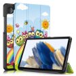 For Samsung Galaxy Tab A9 Tri-fold Stand Tablet Leather Case Pattern Printing Tablet Cover Hot on Sale