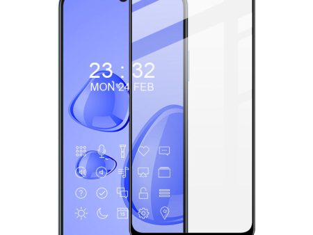 IMAK Pro+ Series for Honor X7a 4G Tempered Glass Screen Protector Anti-Dust 9H Hardness HD Full Screen Film Online now