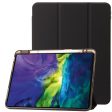 Tablet Case for iPad Pro 11 (2018)   (2020)   (2021)   (2022)   iPad Air (2020)   (2022)   iPad 10.9 (2022) Leather + Clear Acrylic  Trifold Stand Cover Online now