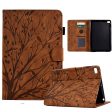 For iPad Air (2013)   Air 2   iPad 9.7-inch (2017)   (2018) Tablet Leather Case Stand Card Holder Imprinted Tree Cover Online Hot Sale