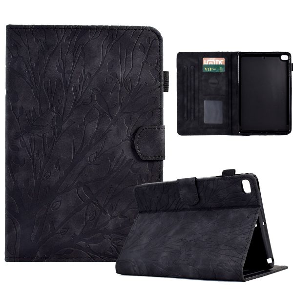 For iPad Air (2013)   Air 2   iPad 9.7-inch (2017)   (2018) Tablet Leather Case Stand Card Holder Imprinted Tree Cover Online Hot Sale