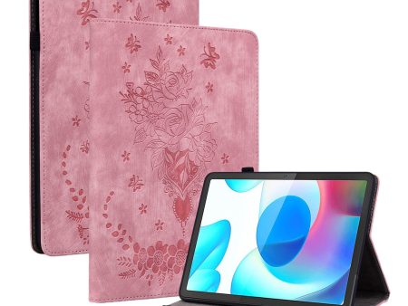 Imprinted PU Leather Tablet Cover for Realme Pad , Card Slots Stand Tablet Protective Case Hot on Sale