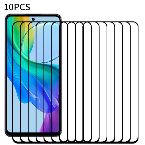 RURIHAI 10Pcs Secondary Hardening Screen Protector for vivo Y78 5G , High Aluminum-silicon Glass 2.5D 0.26mm Film Online Sale