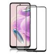 AMORUS 2Pcs For Xiaomi Redmi Note 12S 4G Silk Printing Screen Protector Full Cover HD Tempered Glass Film Supply