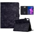 For Lenovo Tab P11 J606F PU Leather Tree Imprinted Case Stand Flip Card Slots Tablet Cover with Auto Sleep   Wake Fashion